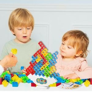48 Pcs Tetra Tower Game Blocks
